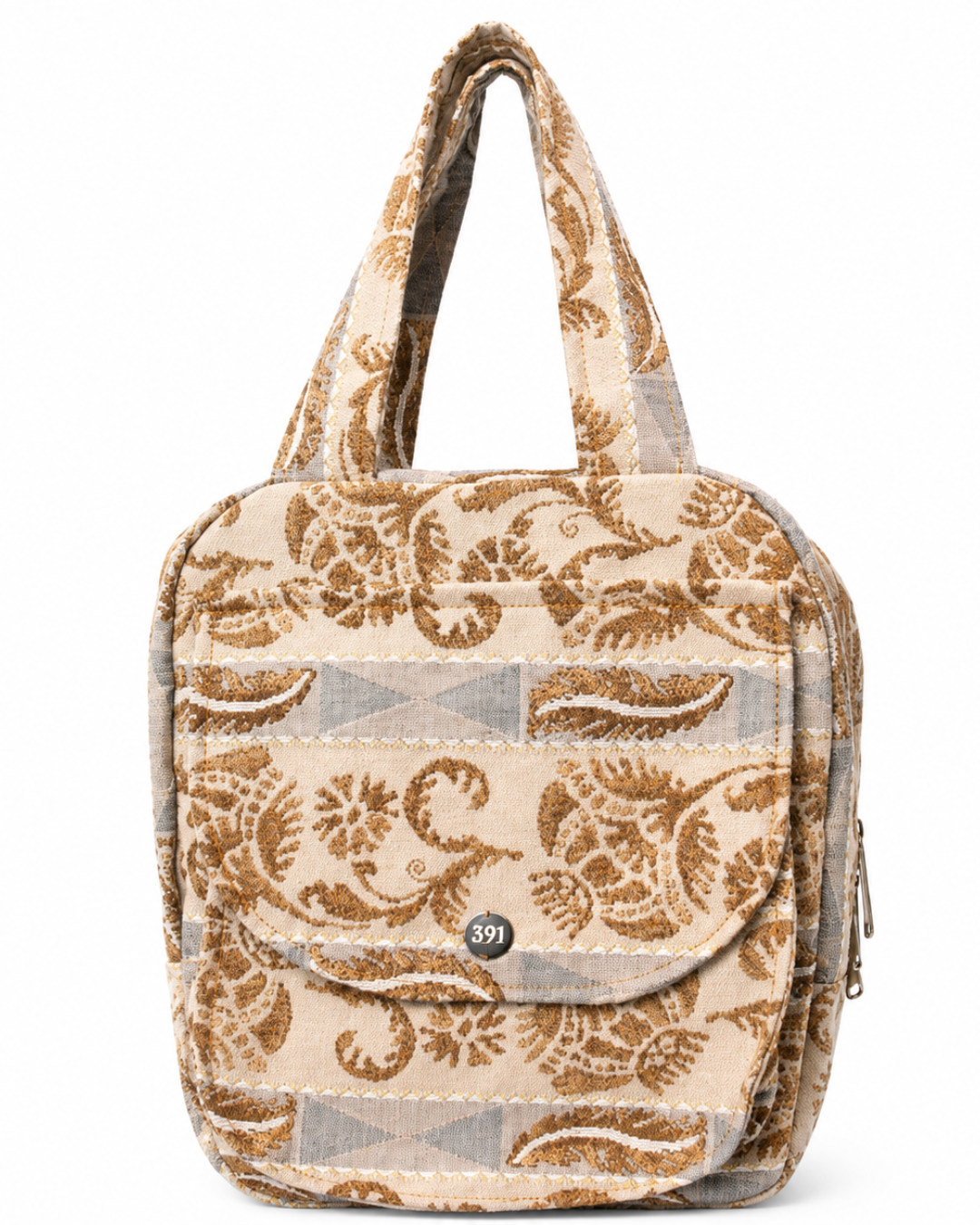 Bolsa Tapeçaria Arabesco — still fundo branco