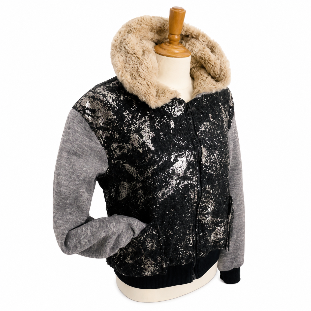 Casaco Bomber — still fundo branco